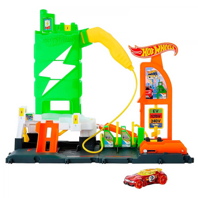 Гараж Hot Wheels зарядочная станция Mattel HTN79 1